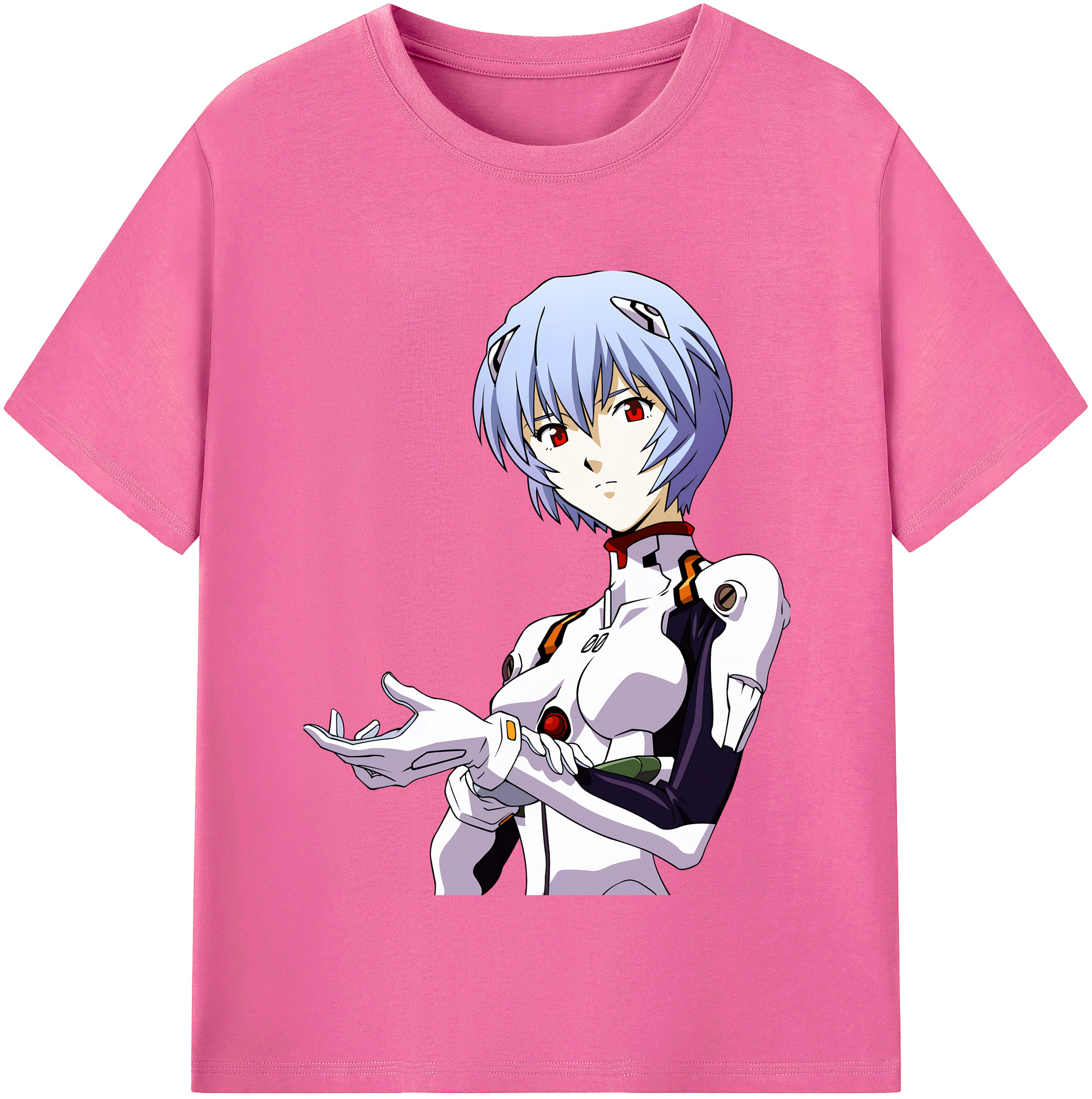 （画像用） EVA 新世紀エヴァンゲリオン レディースカジュアルプリントTシャツ（綿100％）